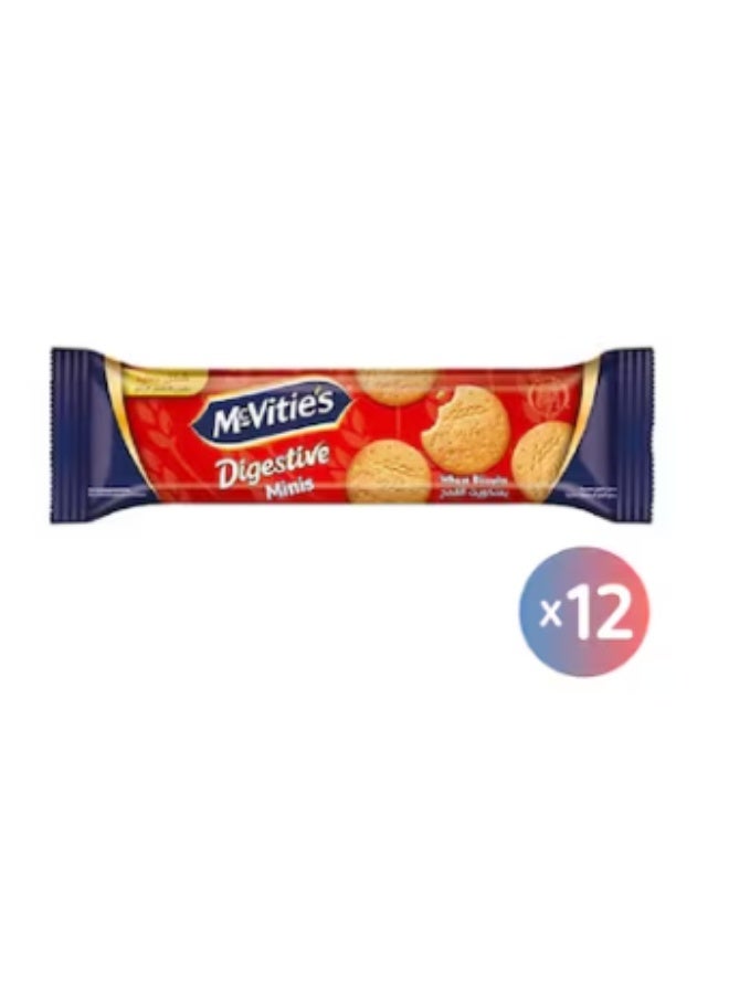 Mcvities McVitie’s Mini Digestive Biscuits – Pack of 12 - Image 1